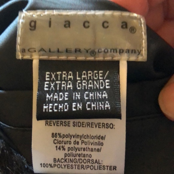 Faux mink reversible brown vest - Picture 3 of 6